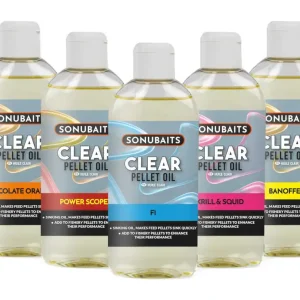 Superprijs Sonubaits Clear Pellet Oil Liquid (200ml) Power Scopex