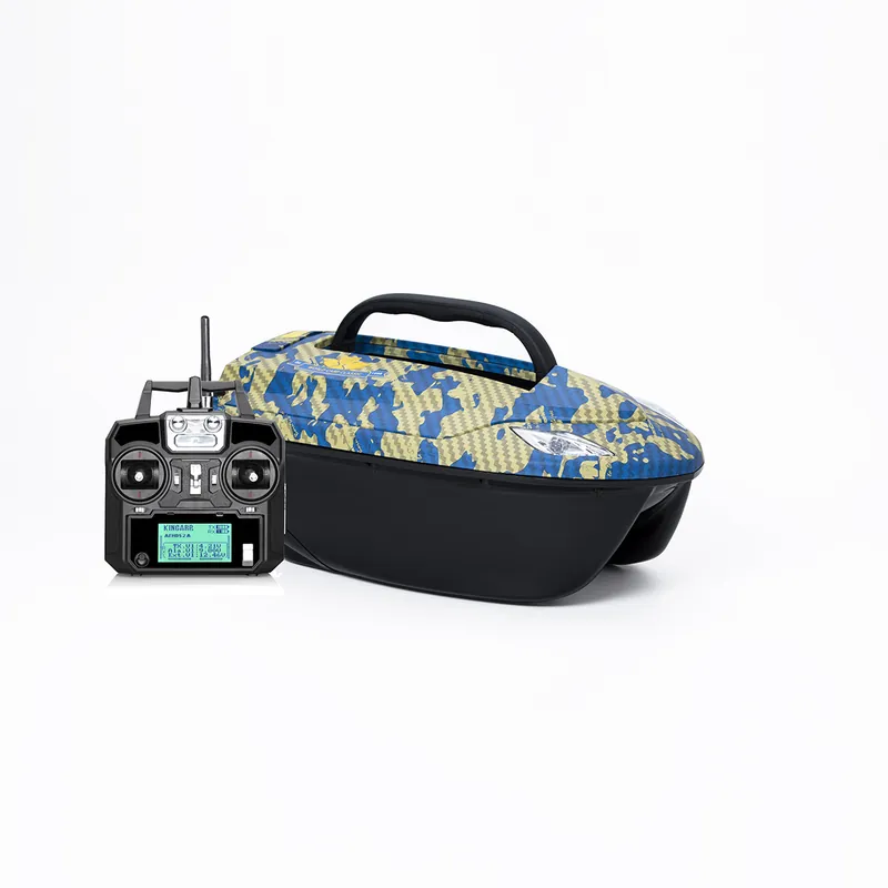 Must-Have BearCreeks iCatcher Mini Baitboat Lithium 5.8GHz Camou