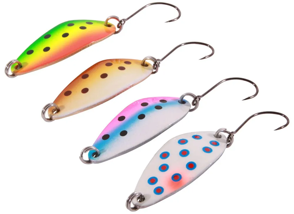 Ultimate Ultralight Spoon Selection - 4 stuks Size 1 (4.5g) Shop Nu