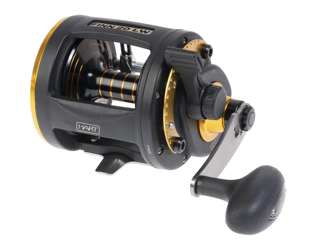 Beperkte Voorraad Hart Finn 20LW Trolling Zeevis Reel RH