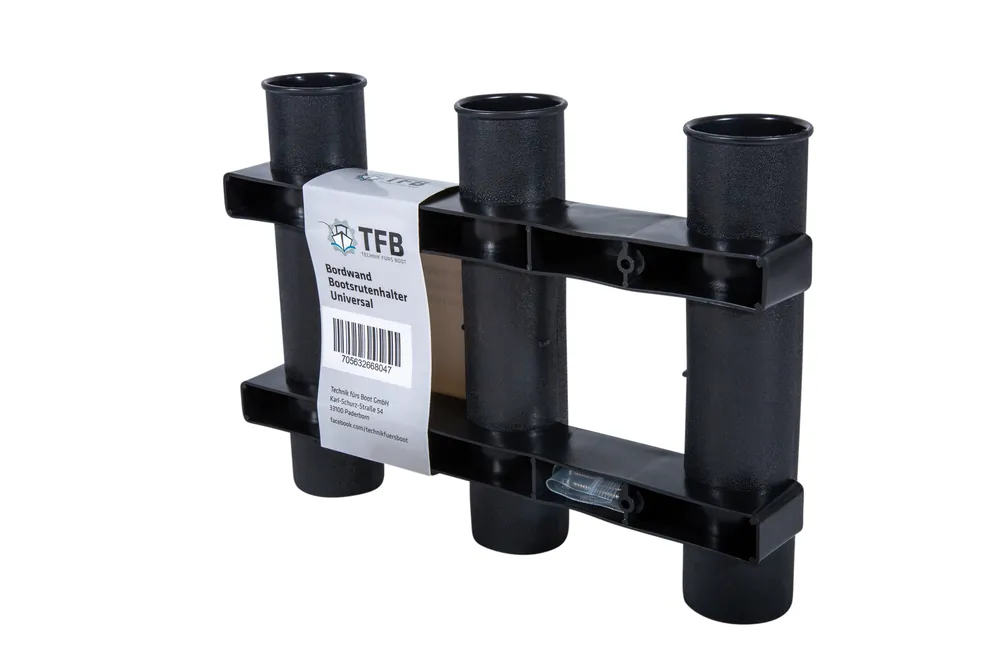 Weekendaanbieding TFB Bordwand Hengelhouder Universal Zwart