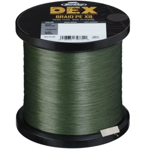 Voordeelprijs Berkley Dex X8 Gevlochten Lijn Moss Green 3000m 0.04mm / 4.1kg