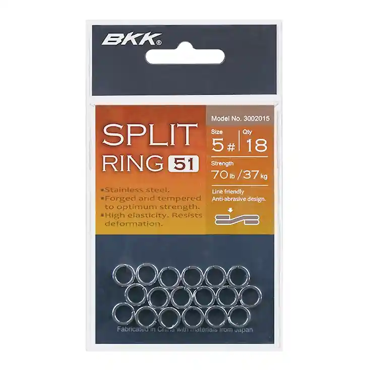 BKK Split Ring-51 8 - 68kg (12pcs) Merkproduct