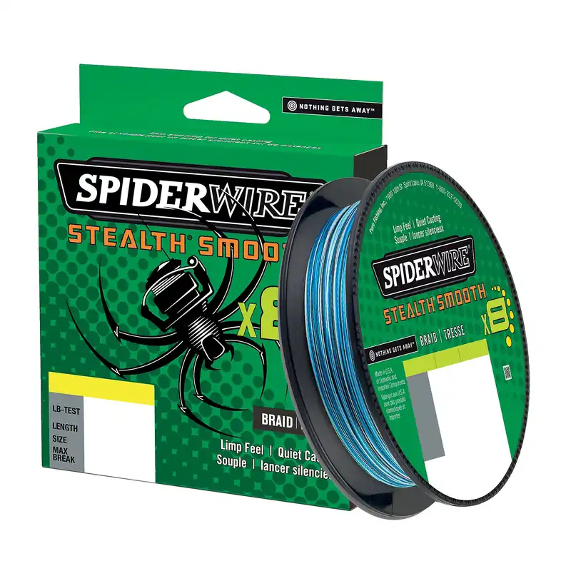 Spiderwire Stealth Smooth 8 Blue Camo 300m Blue Camo 0.11mm (300m) Lage Kosten