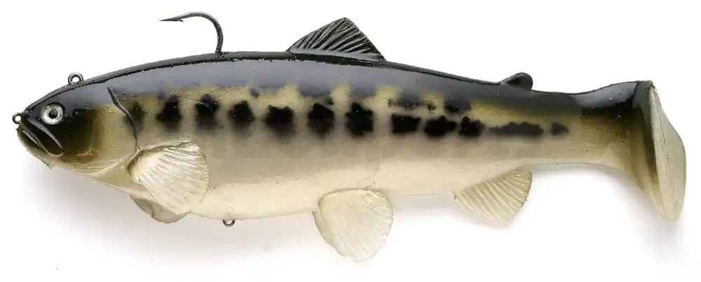 Castaic Swimbait Trout 4" (ca. 10cm) Sinking (42g) Yellow Perch Betrouwbaar