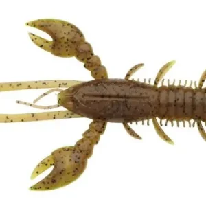 Superprijs Berkley Hollow Craw Softbait 10cm UV (8 stuks) Dark Cray