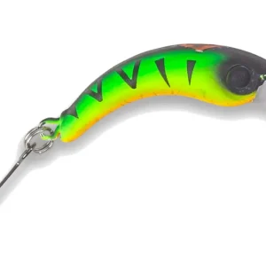 Iron Trout Bent Bean Crank Forel Plug 3cm (1.2g) Firetiger Hoge Kwaliteit