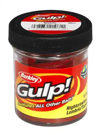 Berkley Gulp Alive Nightcrawler (15cm) Bubblegum Hoge Kwaliteit