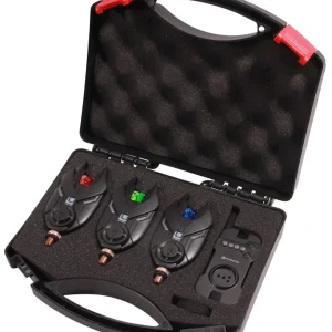 Ultimate E-tension Bite Alarm Beetmelder Set 3+1 Nieuw