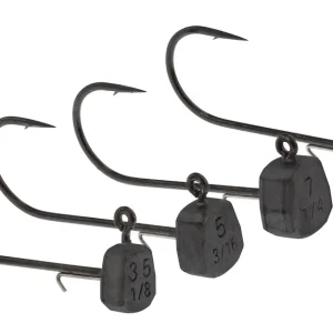 Aanbieding Westin Ned Jig Head Black Nickel Tungsten #1/0 (2 stuks) 5g