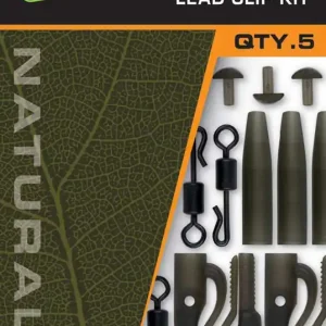 Fox Edges Naturals Power Grip Lead Clip Kit (5 stuks) Bestel Nu