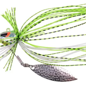 Speciale Aanbieding Zeck BA Spinner-Rushka Spinnerbait 5g (Loodvrij) Chartreuse Party