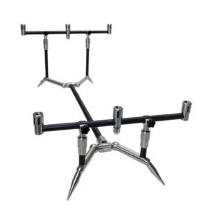 Shop Nu Summit Tackle Low Pro Adjustable Pod 3 Rod Black Edition