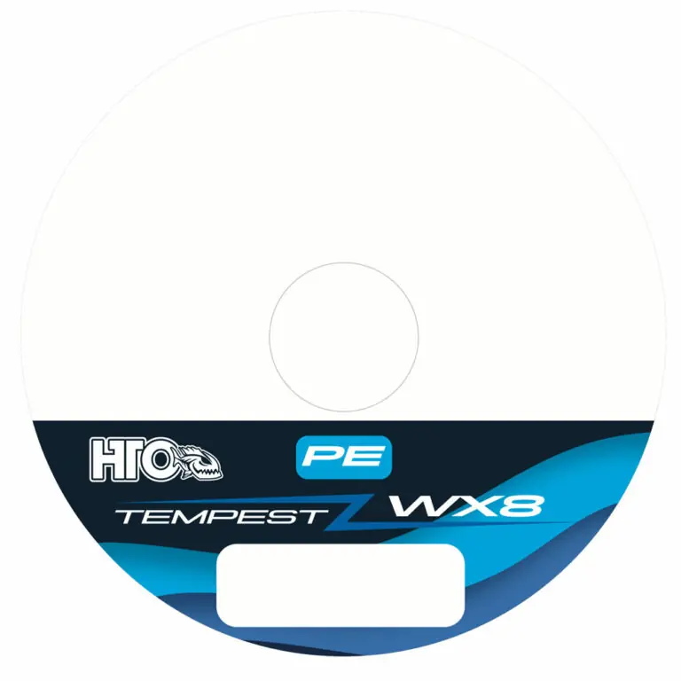 Express Levering HTO Tempest WX8 Braid Blue Gevlochten Lijn (100m) 0.07mm/2.27kg