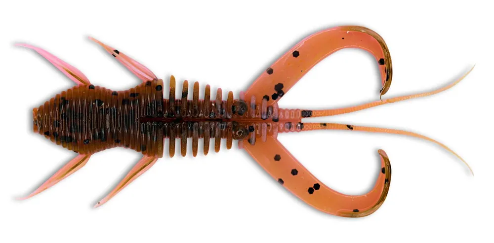 Voordeelprijs Monkey Lures Craby Lui Shad 10cm (5 stuks) Pinky & Stinky