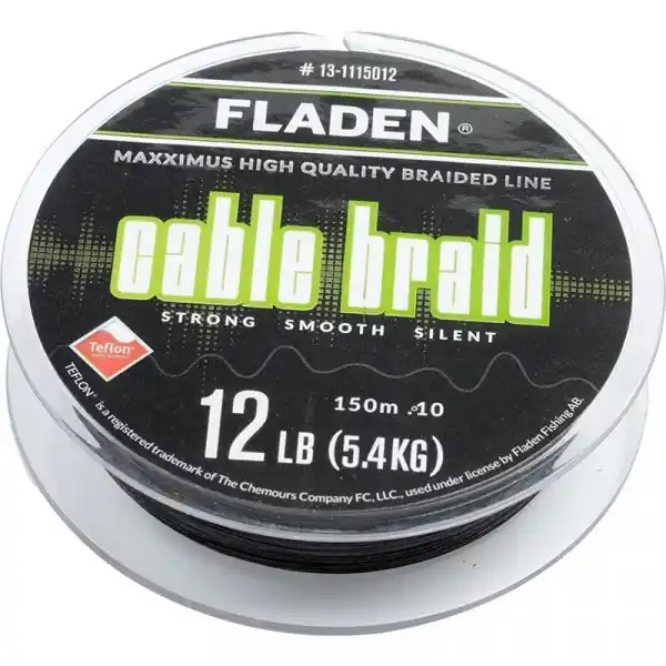 Snelle Levering Fladen Maxximus Cable Braid Black