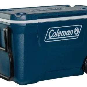 Coleman 62QT Wheeled Xtreme Cooler Blue Koelbox Koopje