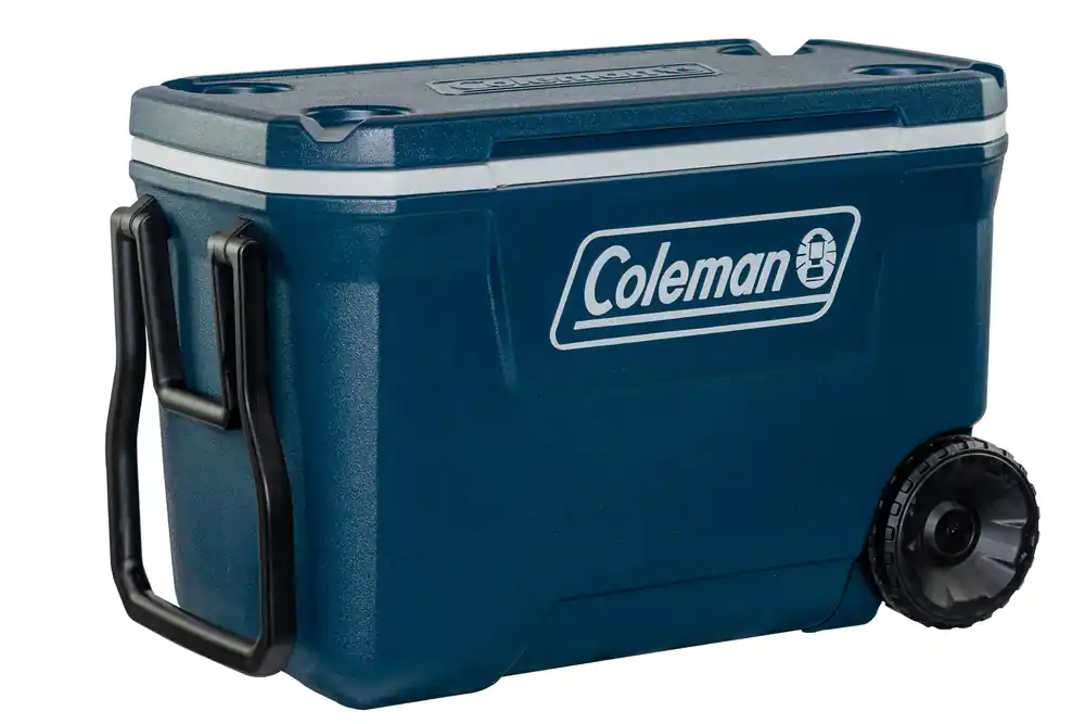 Coleman 62QT Wheeled Xtreme Cooler Blue Koelbox Koopje