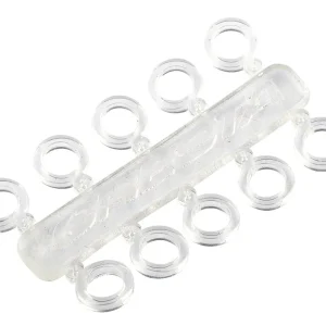 Uitverkoop Cresta Hookable Baitbands M (aasgrootte 6-8mm) - 20pcs