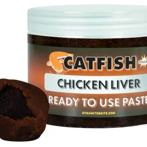 Populair Dynamite Baits Catfish Chicken Liver Paste Meerval Aas (350g)