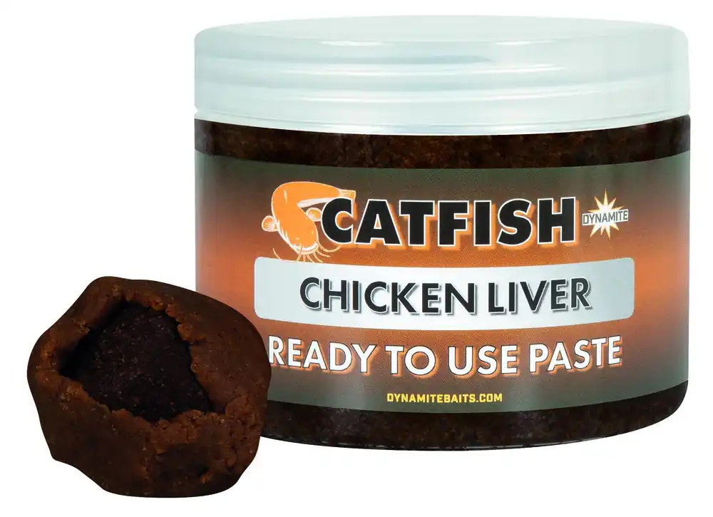 Populair Dynamite Baits Catfish Chicken Liver Paste Meerval Aas (350g)