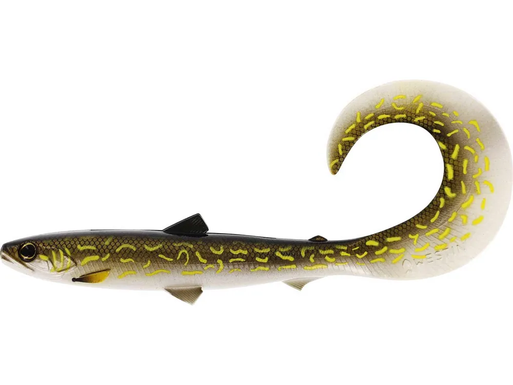 Lage Prijs Westin BullTeez Curltail 21cm Tiger Perch