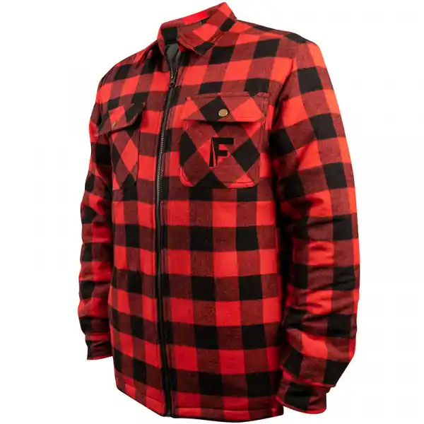 Fladen Forest Shirt Thermal Red/Black 2XL Alleen Vandaag