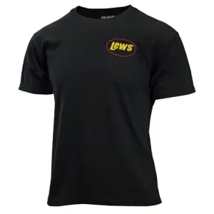 Lew's Short Sleeve Black T-Shirt M Voordeelprijs
