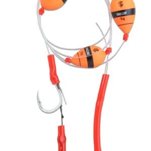 Uni Cat Weightless Bait GT-41 Meerval Rig 3/0 + 9/0 (48,4kg) (150cm) Nieuw