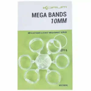 Speciale Aanbieding Korum Mega Bands 10mm (6pcs)