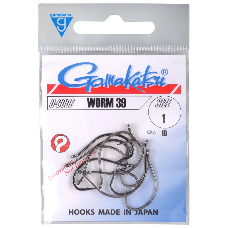Gamakatsu Worm 39 2 (12pcs) Actieprijs
