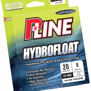 P-Line Braided Hydrofloat Hi-Vis 0.43mm 30lb Nu Kopen