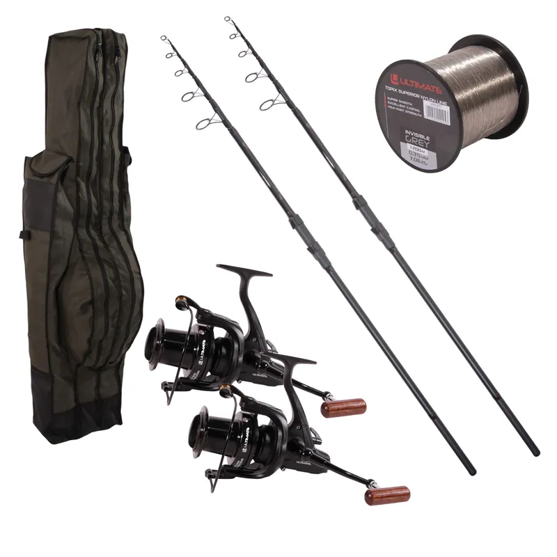 Merkproduct Ultimate Adventure Telescopic Carp Combo 12ft (3lbs)