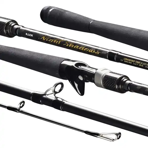 Illex Night Shadows B 220 MHFG Cranking Time Baitcaster 2.2m (12-45g) Betaalbaar