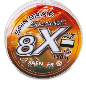 Laatste Versie Saenger 8x Specialist Spin Braid 150m 0.12mm