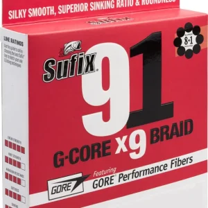 Actieprijs Sufix 91 Braid Gevlochten Lijn Chartreux (150m) 0.205mm