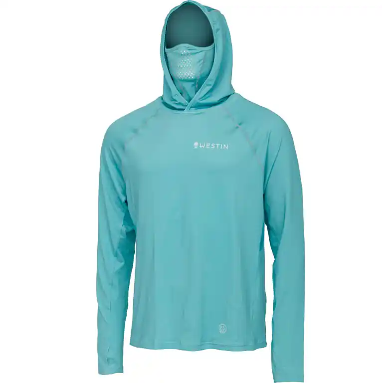 Shop Nu Westin Bay UPF Hoodie Sea Breeze L