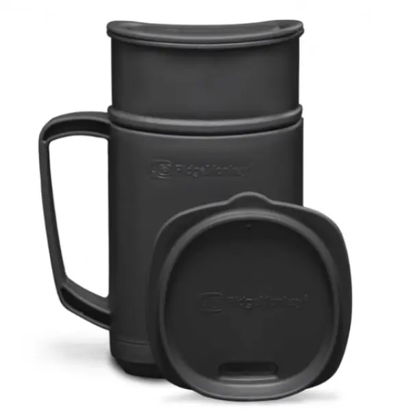 Dagaanbieding RidgeMonkey ThermoMug DLX Brew Set Gunmetal Green