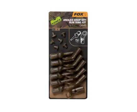 Fox Edges Camo Angled Drop off Run Rig kit 6 stuks Bestseller