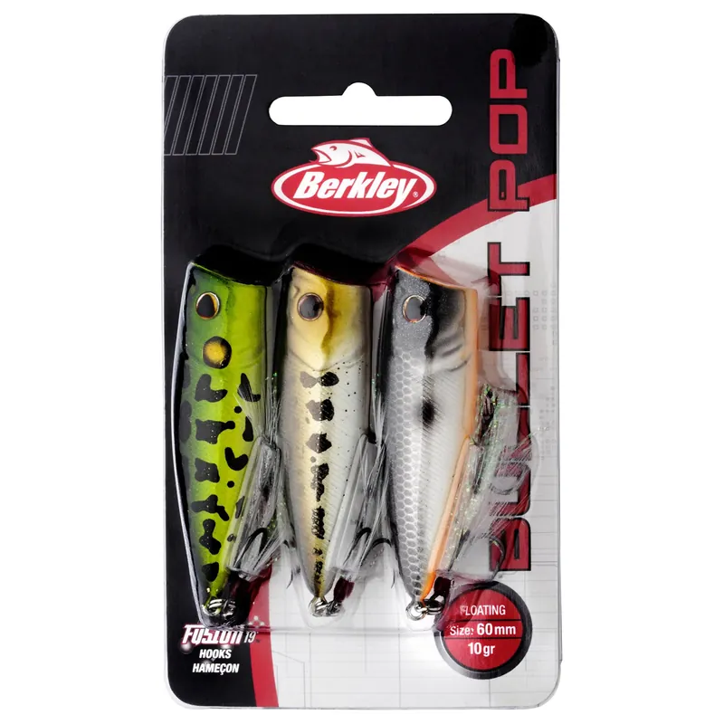 Dagaanbieding Berkley Bullet Pop 3 Pack 6cm (6g)