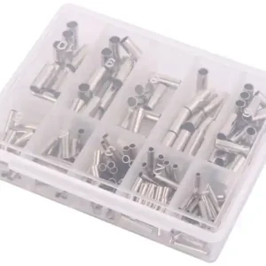 Assortiment van 210 sleeves inclusief tacklebox Actieprijs