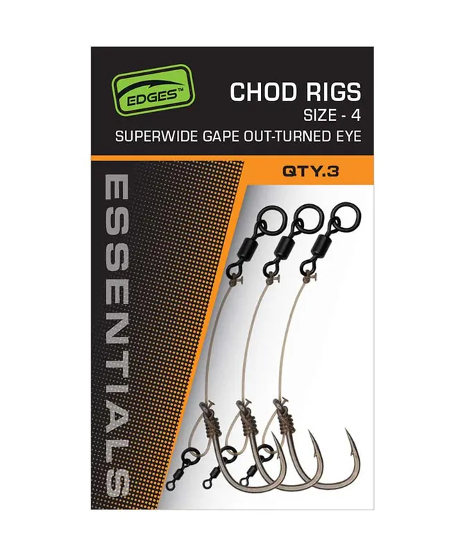 Fox Edges SWGO Chod Rigs (3pcs) Size 5 Premium
