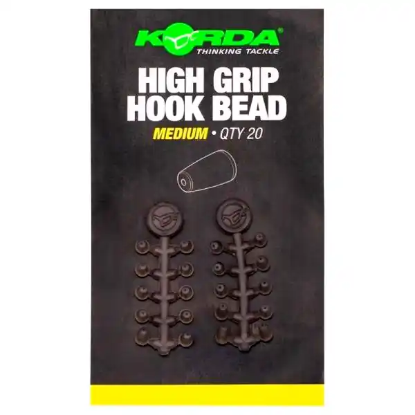 Aanbieding Korda High Grip Hook Beads (20 stuks) Medium