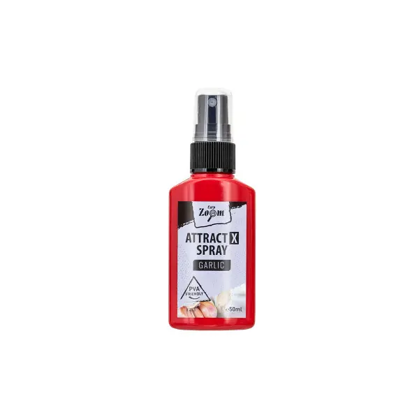 Carp Zoom AttractX Spray Liquid 50ml Fish Halibut Lage Prijs