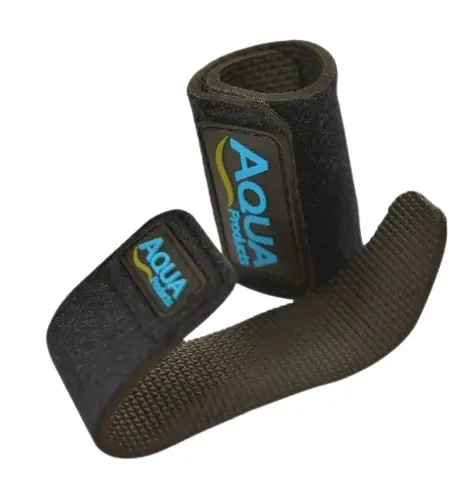 Aqua Neoprene Rod Straps (2 stuks) Seizoensaanbieding