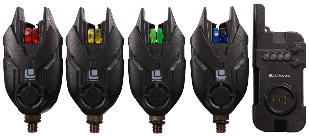 Voordeelprijs Ultimate E-tension Bite Alarm Beetmelder Set 4+1