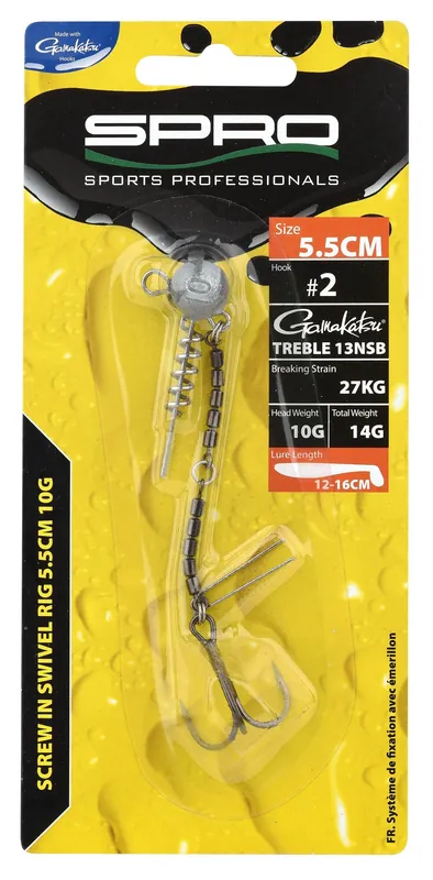 Spro Screw In Swivel Rig 5,5cm Hooksize 2 5gr Koop Online