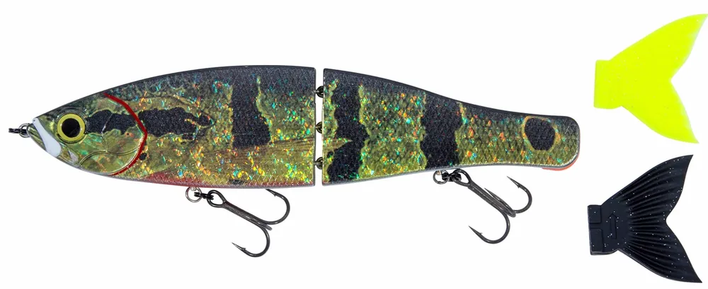 Ultimate Collos X-Glide Swimbait 24cm (124g) Jungle Peacock Fabrieksprijs