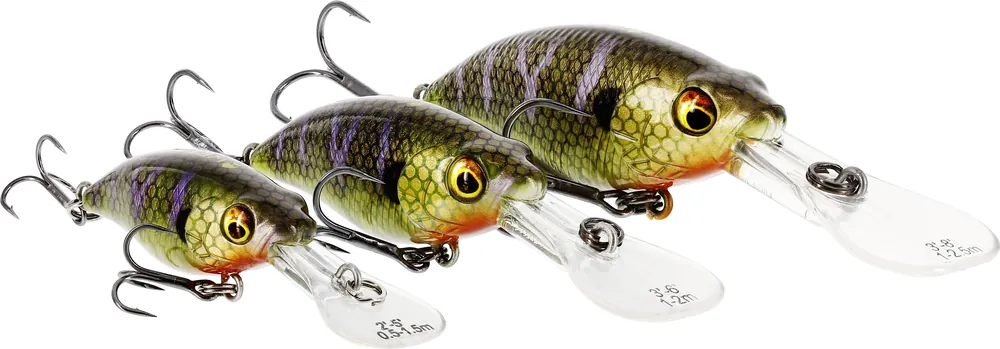 Beperkt Aanbod Westin BuzzBite Crankbait 6cm Suspending 3D Fire Craw