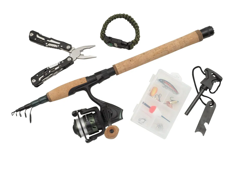 Exclusieve Aanbieding Abu Garcia Diplomat Wilderness Survival Tele Combo 2.13m (2-10g)